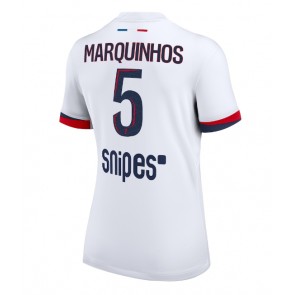 Paris Saint-Germain Marquinhos #5 Bortatröja Kvinnor 2025-26 Kortärmad
